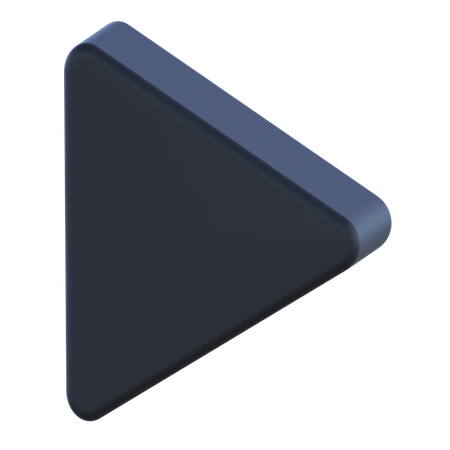 Wiedergabetaste  3D Icon