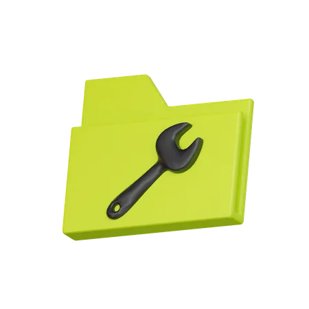 Wiederherstellungsordner  3D Icon