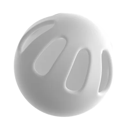Wiffle Ball  3D Icon