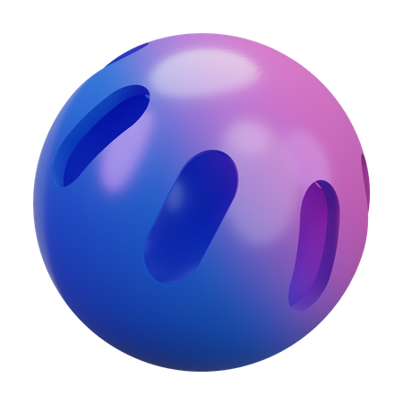 Wiffleball 3D Icon