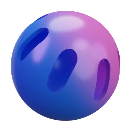 Wiffleball 3D Icon