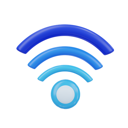 Wifi  3D Icon