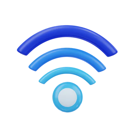 Wifi  3D Icon