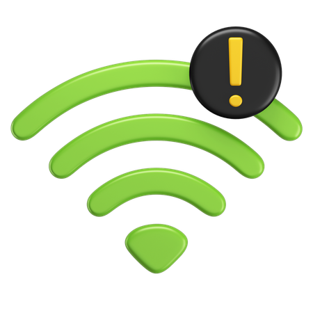 Wifi  3D Icon