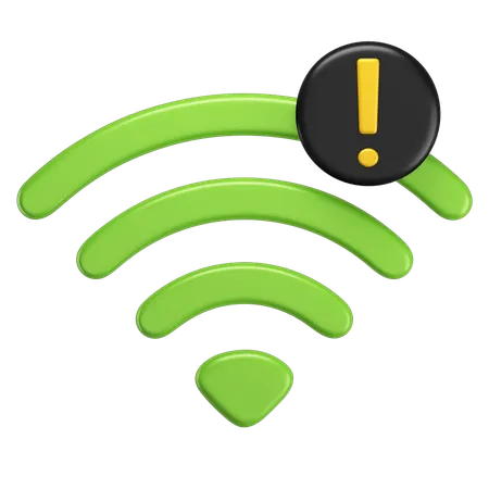 Wifi  3D Icon