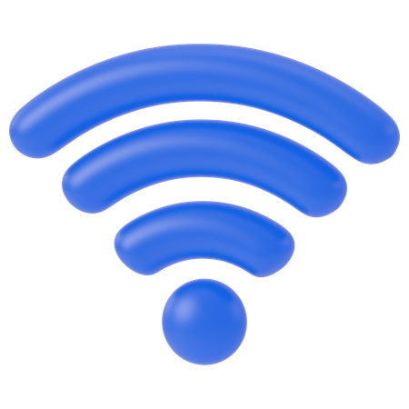 Wifi  3D Icon