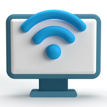 Wifi  3D Icon