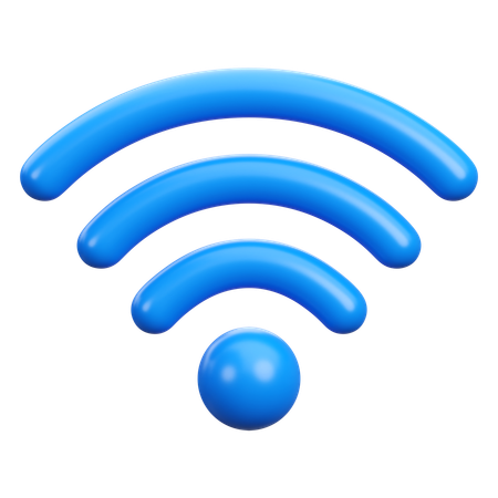 Wifi  3D Icon