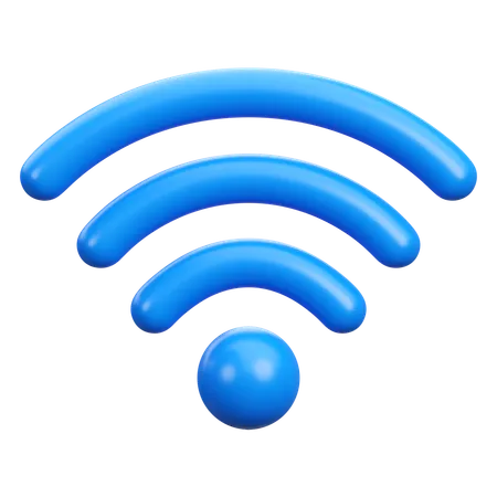 Wifi  3D Icon