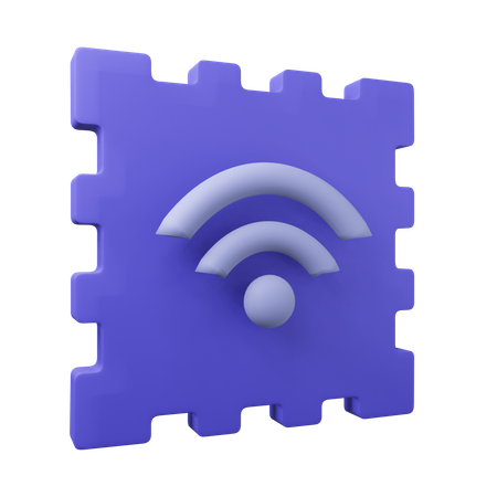 Wifi  3D Icon