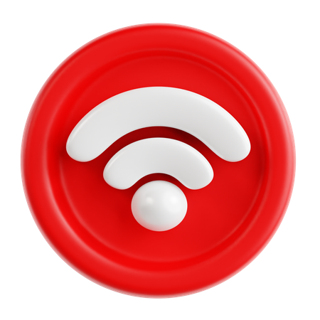 Wifi  3D Icon