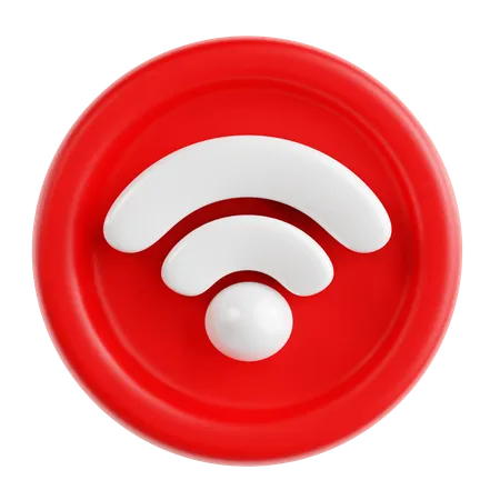 Wifi  3D Icon