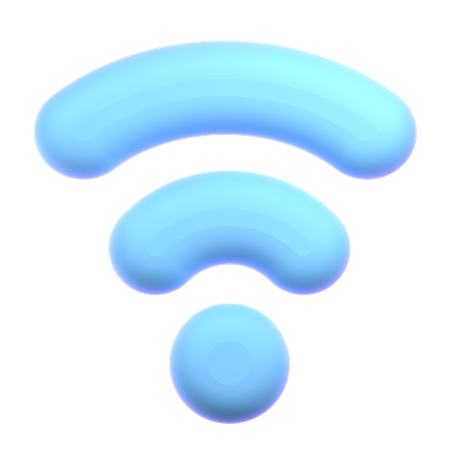 Wifi  3D Icon