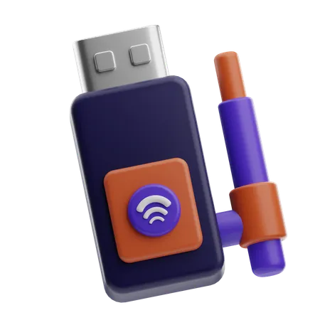 Wifi  3D Icon