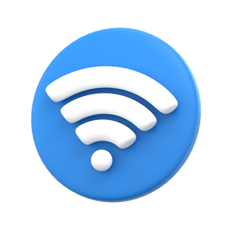 Wifi  3D Icon