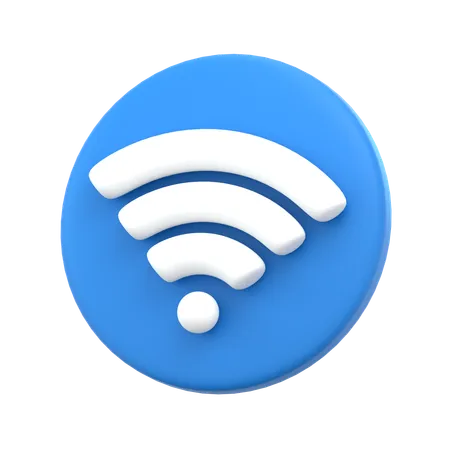 Wifi  3D Icon