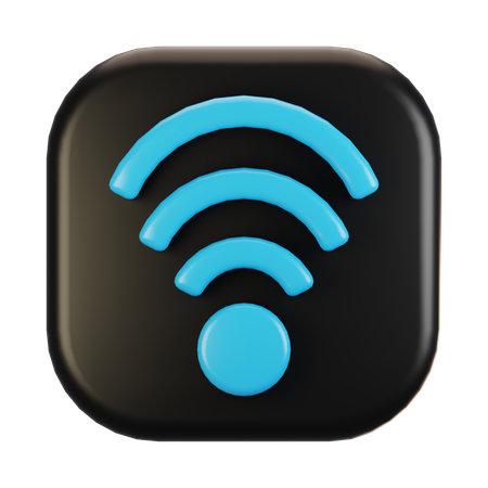 Wi-Fi  3D Icon