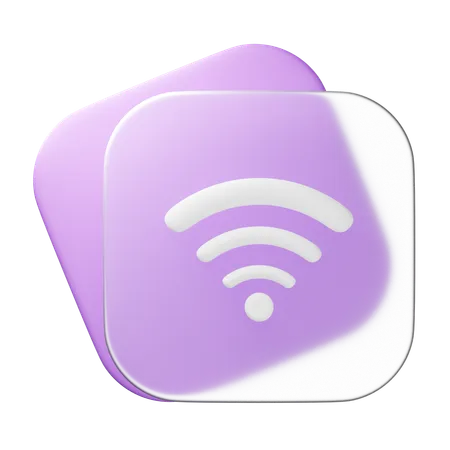 Wifi  3D Icon