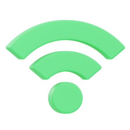 Wifi  3D Icon