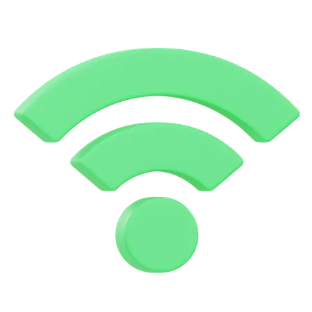 Wifi  3D Icon