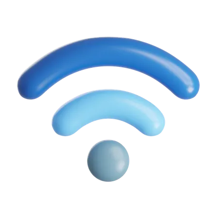 Wifi  3D Icon