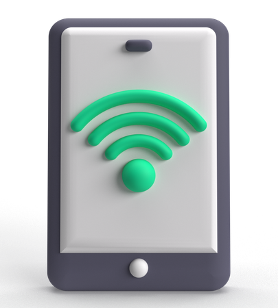 Wifi  3D Icon