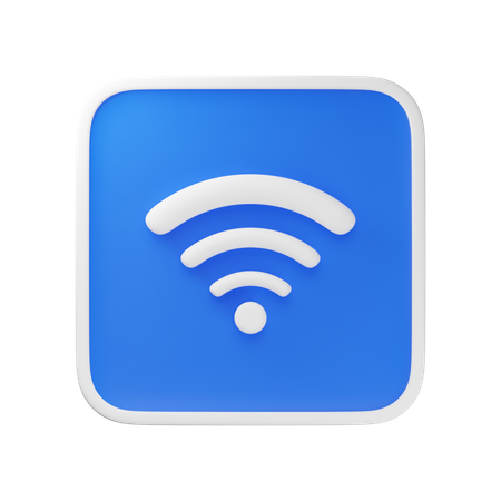 Wifi  3D Icon