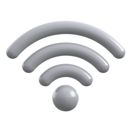 Wifi  3D Icon