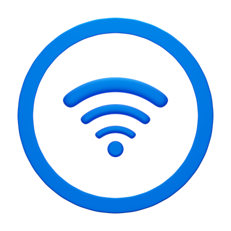 Wifi  3D Icon
