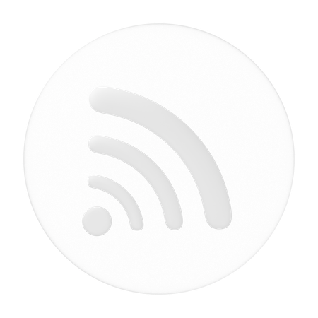 Wifi  3D Icon