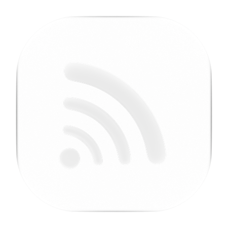 와이파이  3D Icon