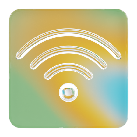 Wi-Fi  3D Icon