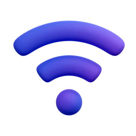 Wifi  3D Icon