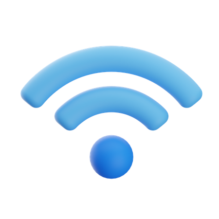 Wi-Fi  3D Icon