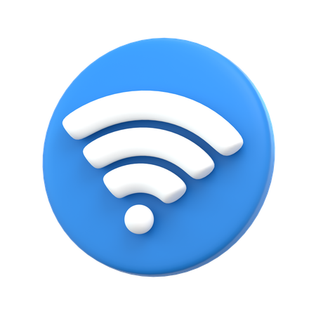 Wifi  3D Icon