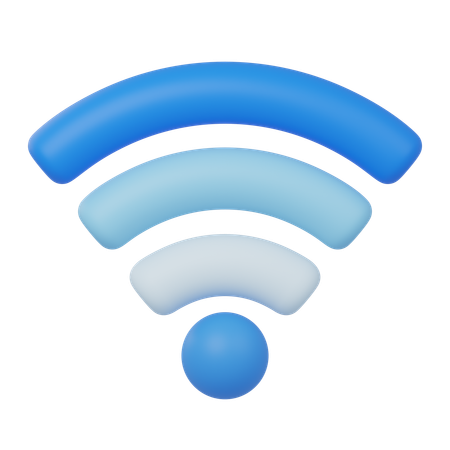 Wifi  3D Icon
