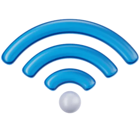 Wifi  3D Icon