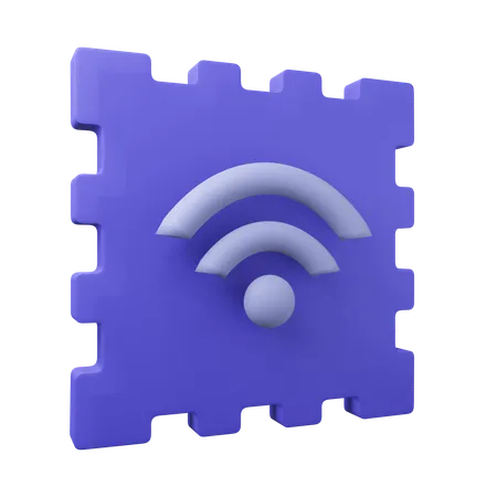 Wifi  3D Icon