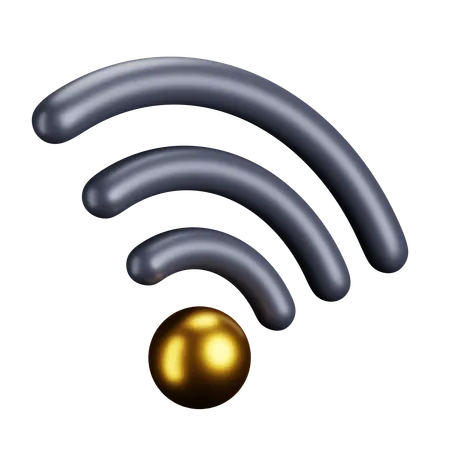 Wifi  3D Icon