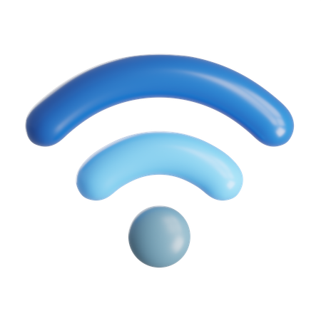 Wifi  3D Icon