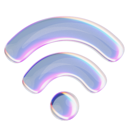 Wifi  3D Icon