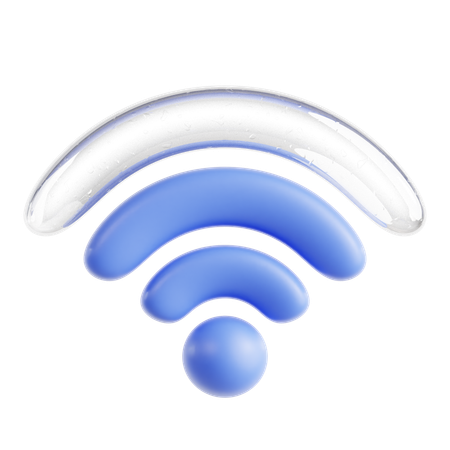 Wifi  3D Icon