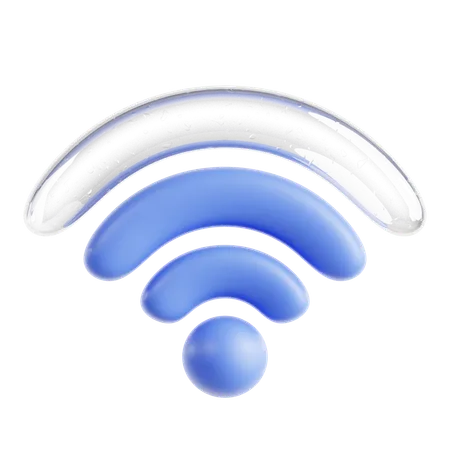 Wifi  3D Icon