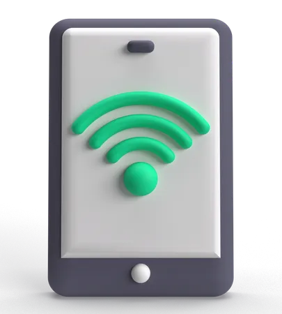 Wifi  3D Icon