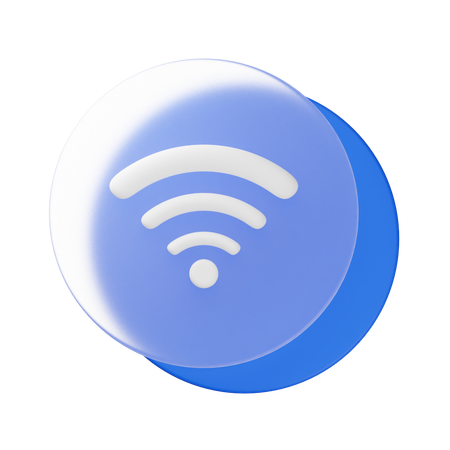 Wifi  3D Icon