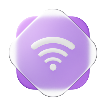 Wifi  3D Icon