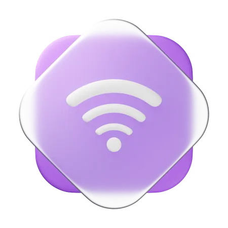 Wifi  3D Icon