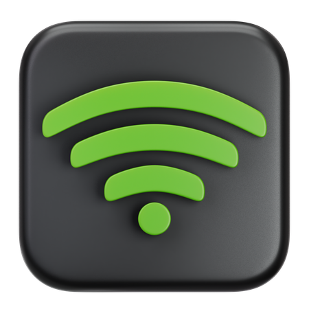 WIFI  3D Icon