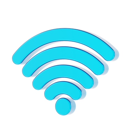 Wifi  3D Icon