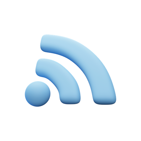 Wifi  3D Icon